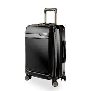 Ricardo Beverly Hills Brentwood Expandable Hardside Luggage with TSA Lock, 21" Front Open Carry-on with Smartstand