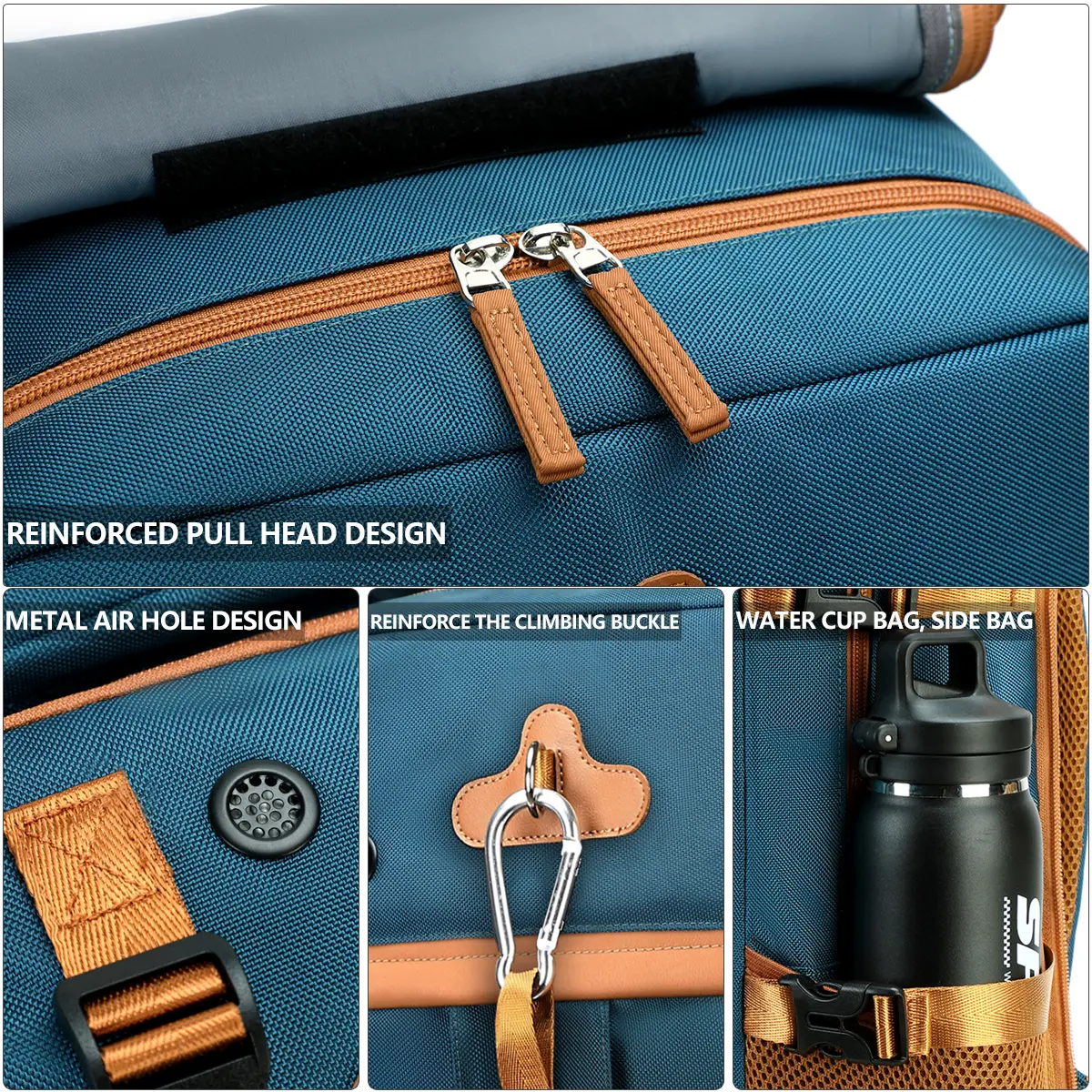 Large-capacity 3-in-1 business travel backpack with a multifunctional design, can be carried on Large-capacity 3-in-1 business travel backpack with a multifunctional design, can be carried on