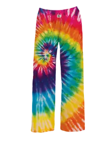 Rainbow Tie Dye Unisex Comfort Lounge/Pajama Pants S-XXL