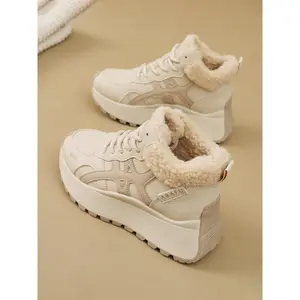 New women’s boots, sports shoes, winter boots, silver loafers, thick-soled Mary Jane flats, outdoor work shoes, winter warm shoes