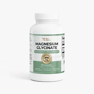 True Element Magnesium Glycinate Capsules 275 mg Elemental Magnesium for Muscle Relaxation & Nervous System Support 90 Capsules - Healthcare, Fitness Dietary Supplement