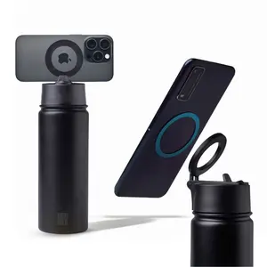 MagHold Thermos Bottle with MagSafe iPhone Holder
