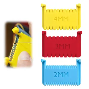 Non-Slip Sewing Template Kit for Consistent Stitching - Clip-on Sewing Ruler - DIY Sewing Guide Tool - Patchwork & Sewing Aid Tool - Easy Stitching Finishing for Beginners