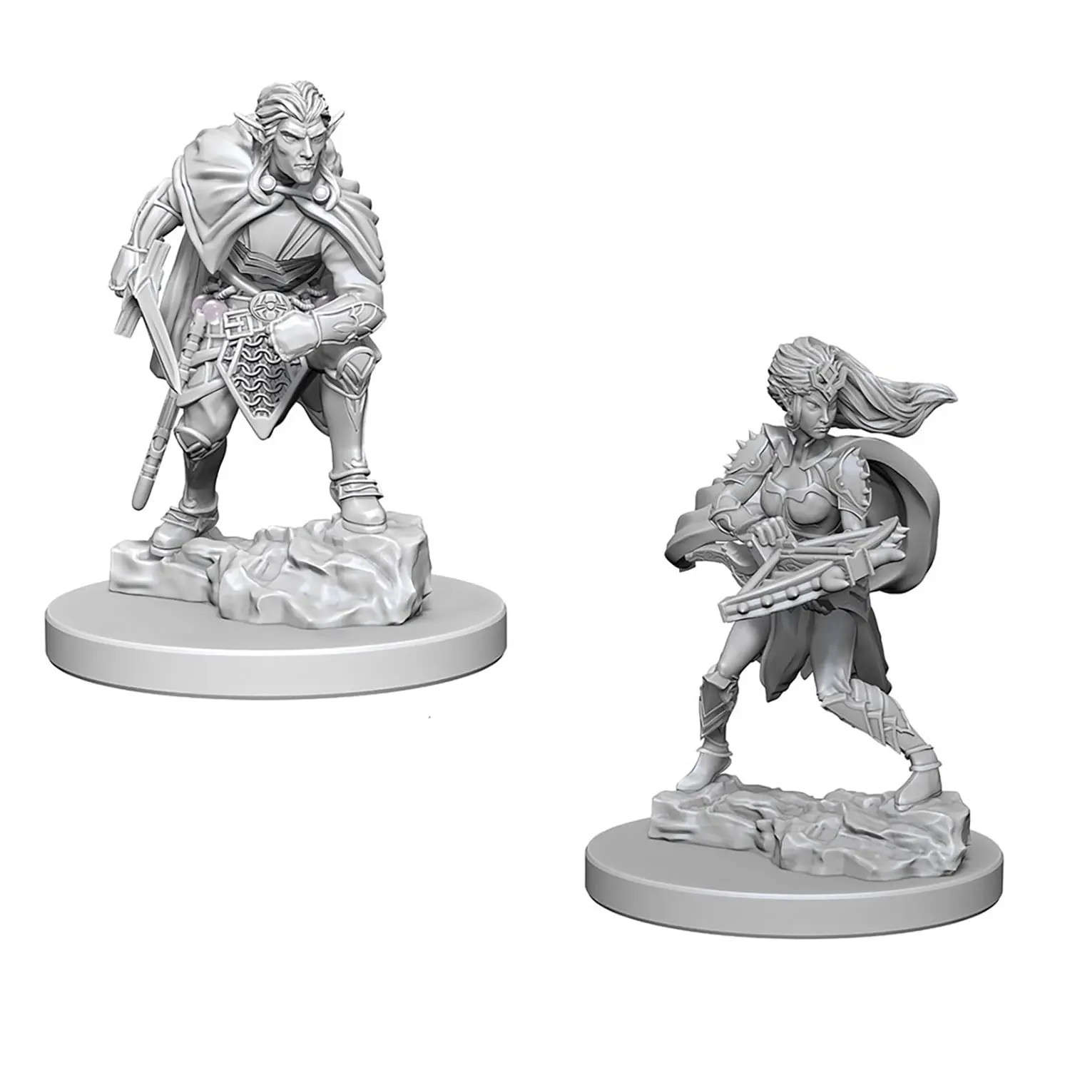 Wizkids WZK73189 Dungeons & Dragons Nolzur's Marvelous Plastic Miniatures, Drow Wave 4