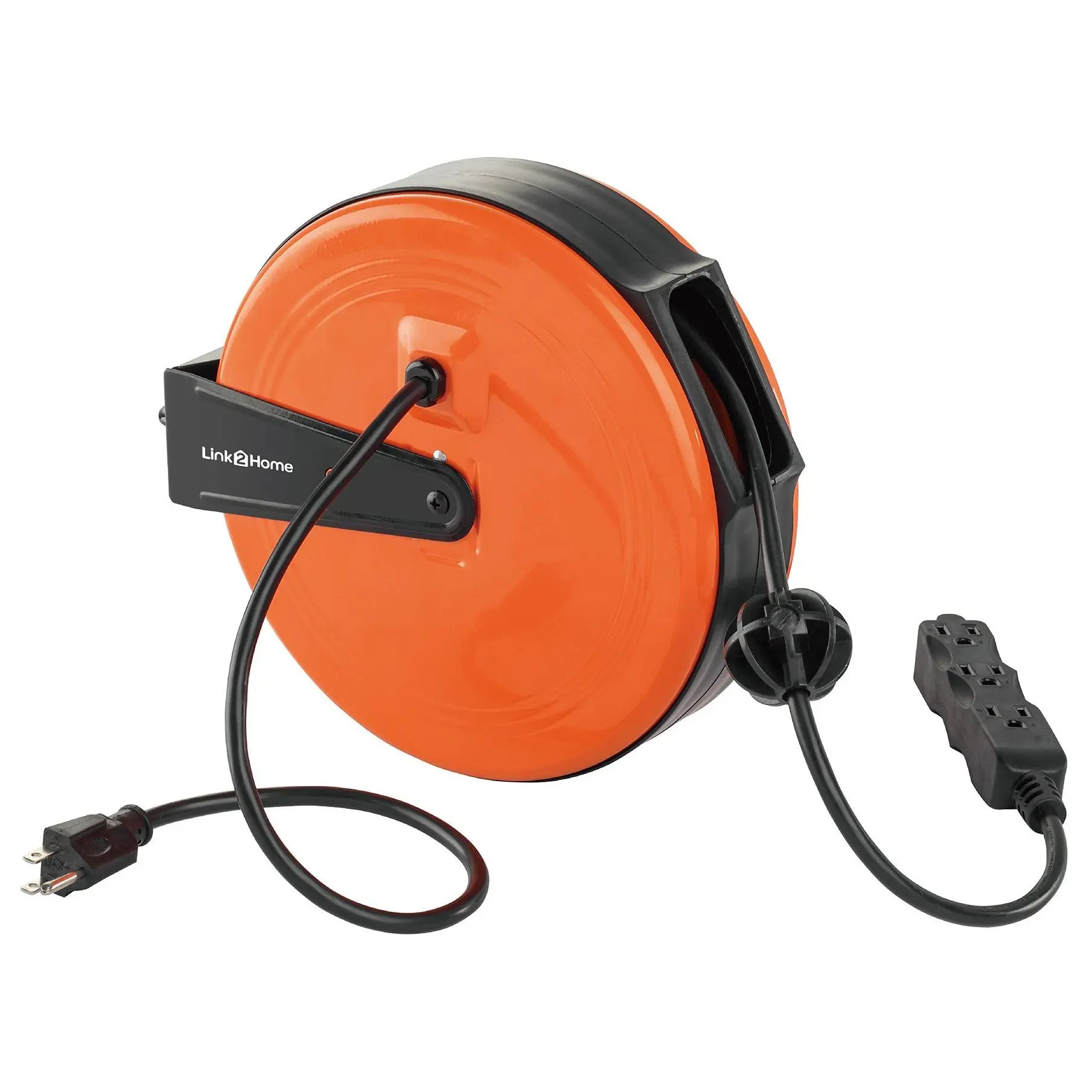 Link2Home Cord Reel 30' Indoor Extension Cord Link2Home Cord Reel 30' Indoor Extension Cord