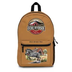 Ocoee Riverside Farm Zebra Print Backpack - Perfect for Animal Lovers