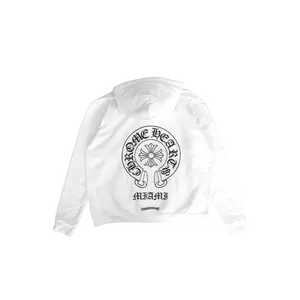 Chrome Hearts Miami Horseshoes Hoodie White