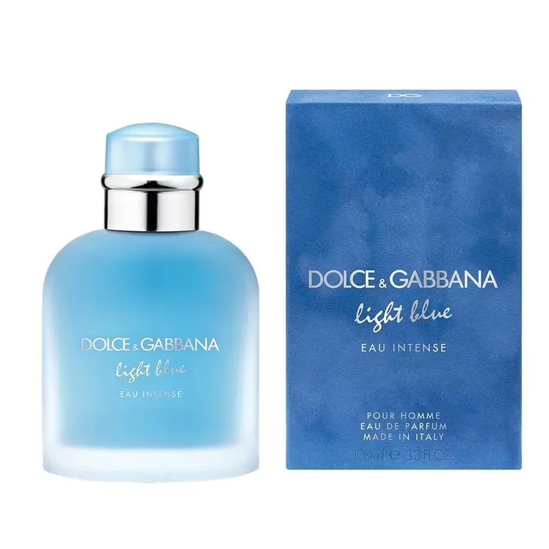 Dolce & Gabbana Light Blue Intense Eau de Parfum For Men Edp Perfume Spray Carefully Picked Scents