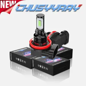 2pcs Ice Blue Fog Lights Fog Lamp H11 H8 LED Bulbs Fit for Honda Civic 2006 2007 2008 2009 2010 2011 2012 2013 2014 2015 2016 2017 2018 2019 2020