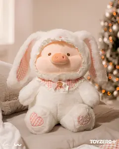 LuLu The Piggy - LuLu Bunny Plush, Soft and Fluffy, Osmanthus Scented, Perfect for Gifting