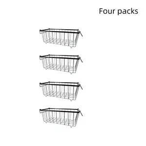 Stackable Deep Freezer Storage Bins for 5 Cubic Feet Chest Freezer, Easy Access from Bottom, Maximize Frozen Food Space, Rack Baskets, Deep Freezer Organizer