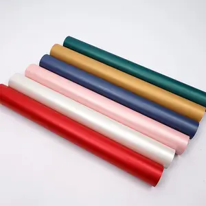 Extra Long Large Paper Roll, Double Sided Printing, Pearl Color Glossy Paper, Gift Wrapping Paper, Multi-Color Options, Party Decor Paper, Floral Packaging Paper