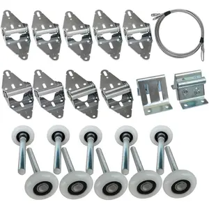 Garage Door Roller/Hinge/Top Bracket/Wire Rope (for 7' Height Doors)