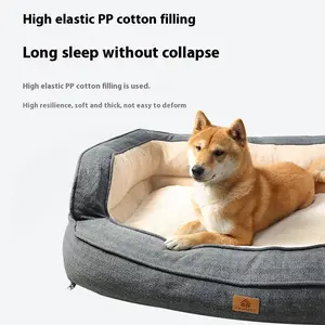 All-Season Orthopedic Dog Couch Bed