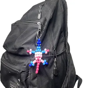 Bead Lizard Keychain Backpack Accessories