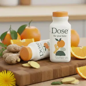 Dose for Liver Support 2oz – Wellness Shot with Curcumin & Dandelion Extract, gift for him and her, couple gift