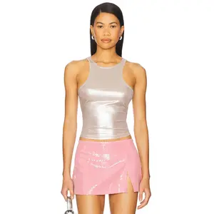 OW Collection Nina Top in Liquid Pink