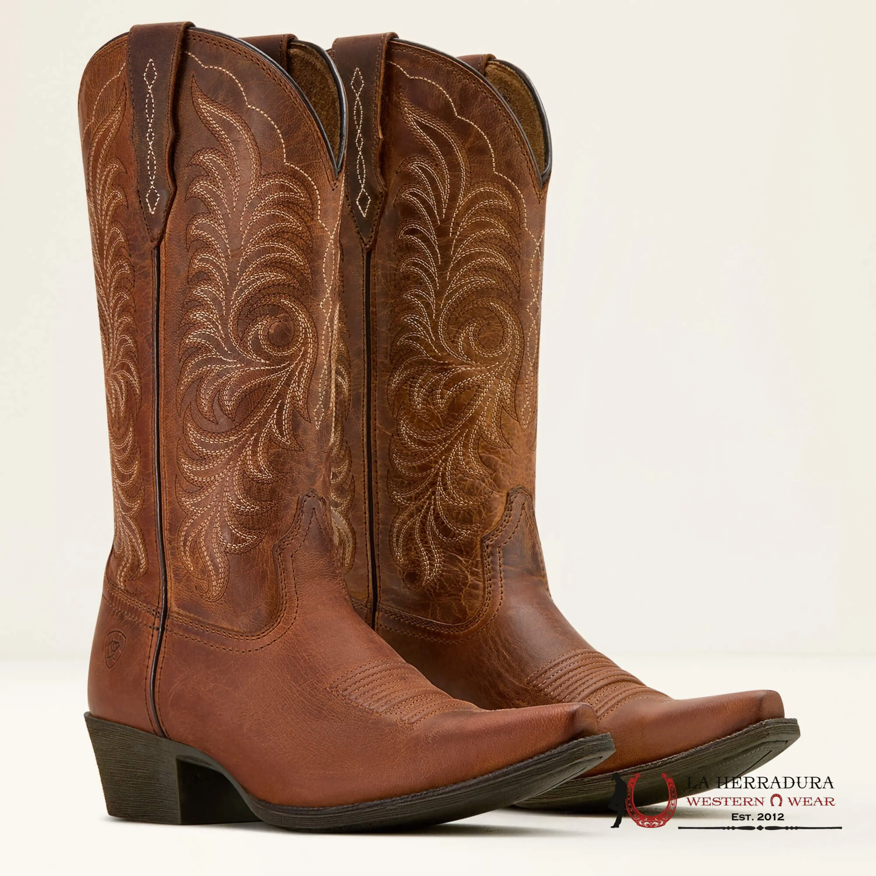 WOMENS ARIAT HERITAGE X TOE STRETCHFIR RICH OAK 10061307