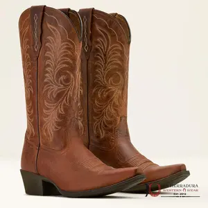 WOMENS ARIAT HERITAGE X TOE STRETCHFIR RICH OAK 10061307