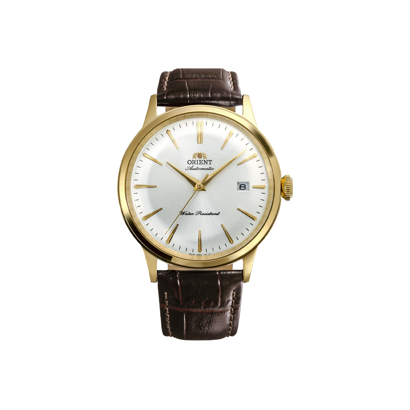 Orient Bambino Version 7 (40.5mm) | Automatic / Hand-Winding Movement | White Dial | Stainless Steel Dress Watch, RA-AC0028S30B