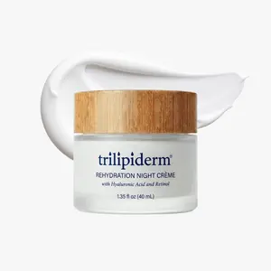 Trilipiderm Rehydration Night Crème | Ultra-Rich Overnight Moisturizer with Hyaluronic Acid & Retinol for Skin Regeneration