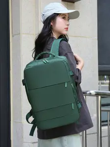 Stylish Large Capacity Oxford Backpack for Women, High Quality Casual Designer Book Bag, Portable Solid Color Fashion Tote, Durable Backpack, Adjustable Backpack for 2026