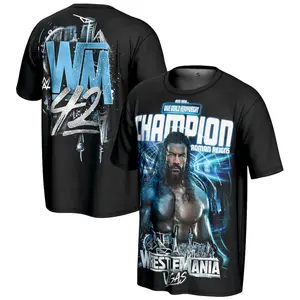 Roman Reigns WrestleMania 42 Winner Tee – Wrestling Graphic T-Shirt