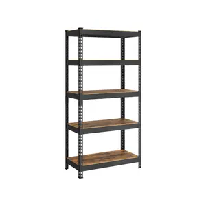 SONGMICS 5-Tier Storage Shelves, Load 2310 lb, Garage Storage, Boltless Assembly, Adjustable Shelving Unit,  for Study Shed Basement