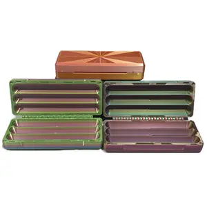 V2 Injection Pen Holder – 3 or 5 Slot | Magnetic Closure | Starburst Series | 3D Printed Case for 155mm x 18mm Pens | Multiple Color Options | Snap Lid with Built-In Hinge