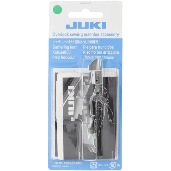 JUKI Gathering Serger Presser Foot for MO Series A98606550A0C