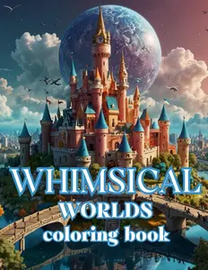 WHIMSICAL COLORING BOOK: Creative Art and Detailed Fantasy Patterns that Stimulate Imagination for Stress Relief