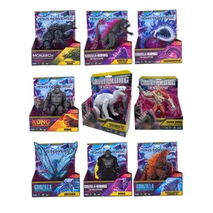 Godzilla VS Kong New Empire Action Figure Mothra Vark King Skar Ghidorah Shimo Tiamat Beast Monster Model Toy Collection Gifts