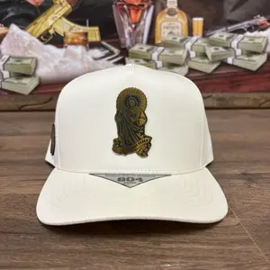 San judas Hats SnapBack white natural color