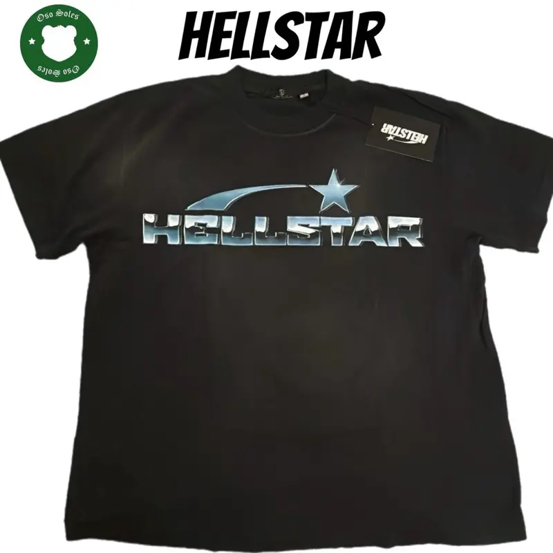 Hellstar Chrome Logo T-shirt XL