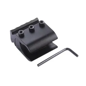 Tactical 20mm Mounting Base for Optics and Flashlight, Aluminum Rail Adapter, Dot Scope and Laser Sight Picatinny Connector Accessories