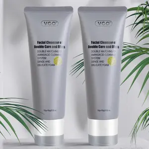 VGO Dual-Action Repair Cleansing Milk 50g - Gentle formula soothes and repairs skin, suitable for daily care of all skin types - Soothing moisturizing plant-based cleanser