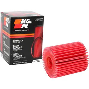 Oil Filter: 20,000 Mile Engine Protection, High Capacity/High Efficiency: Compatible With Select,Lexus,Toyota (See Product Description for Select Models), HP-7023