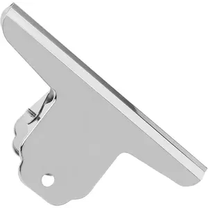Large Dog Food Bag Clip Large Bag Clips 6.3in Wide Stainless Steel Binderss Clip, Strong Clamping Force, Durabledd Large Hinge Clip for Office, School, Kitchen, and Home Use