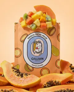 Gillian Cosmetics |  Papaya (Exfoliating) Sheet Mask by elvis+elvin (25ml)