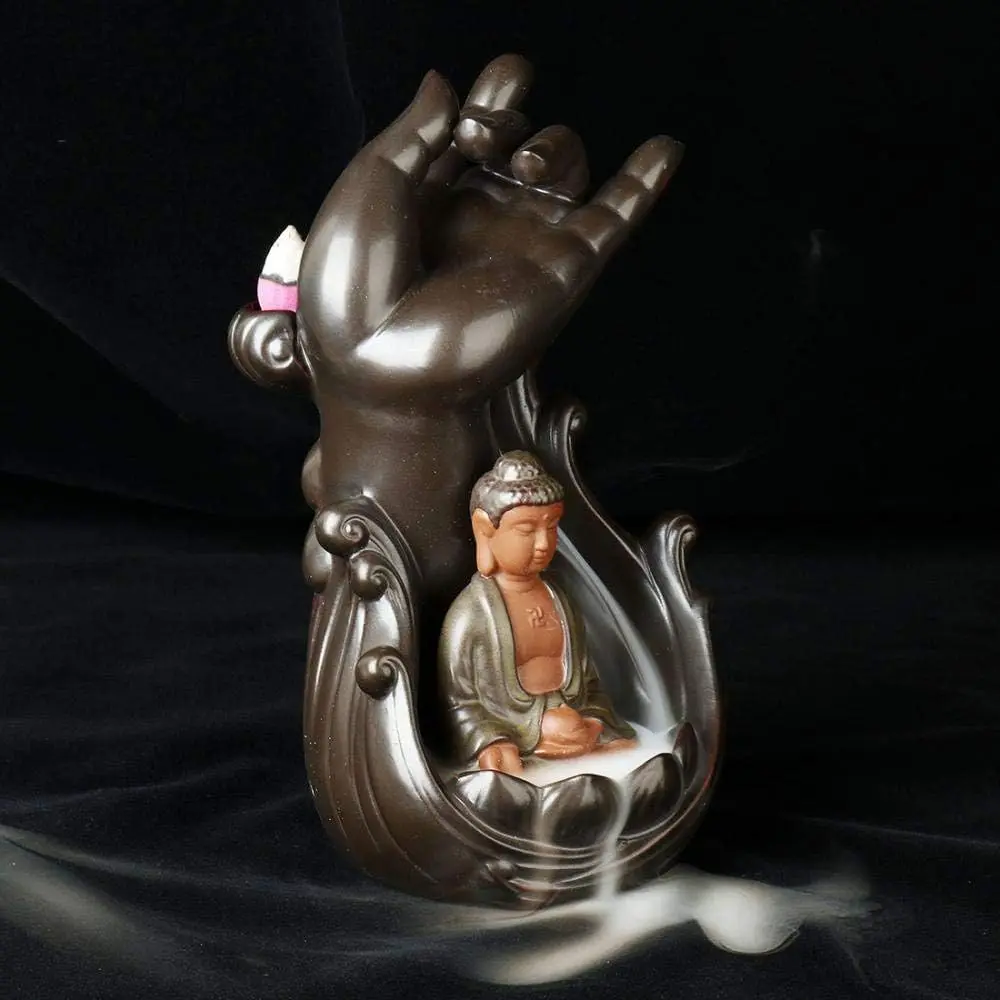 Noble Buddha Backflow Incense Burner