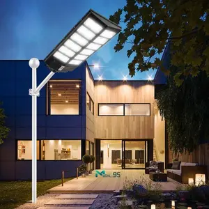 11000W Commercial Solar Extension rod +Street Lights Outdoor Dusk to Dawn parking lot lights+lamp post