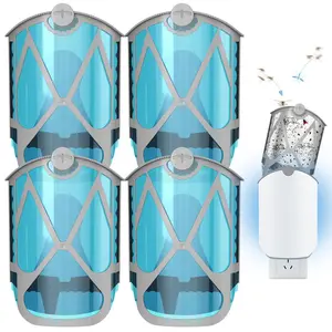 4 Pack Refill Cartridge Kit Compatible with ZEVO M364 and Max Flying Insect Trap, 100% Replacement