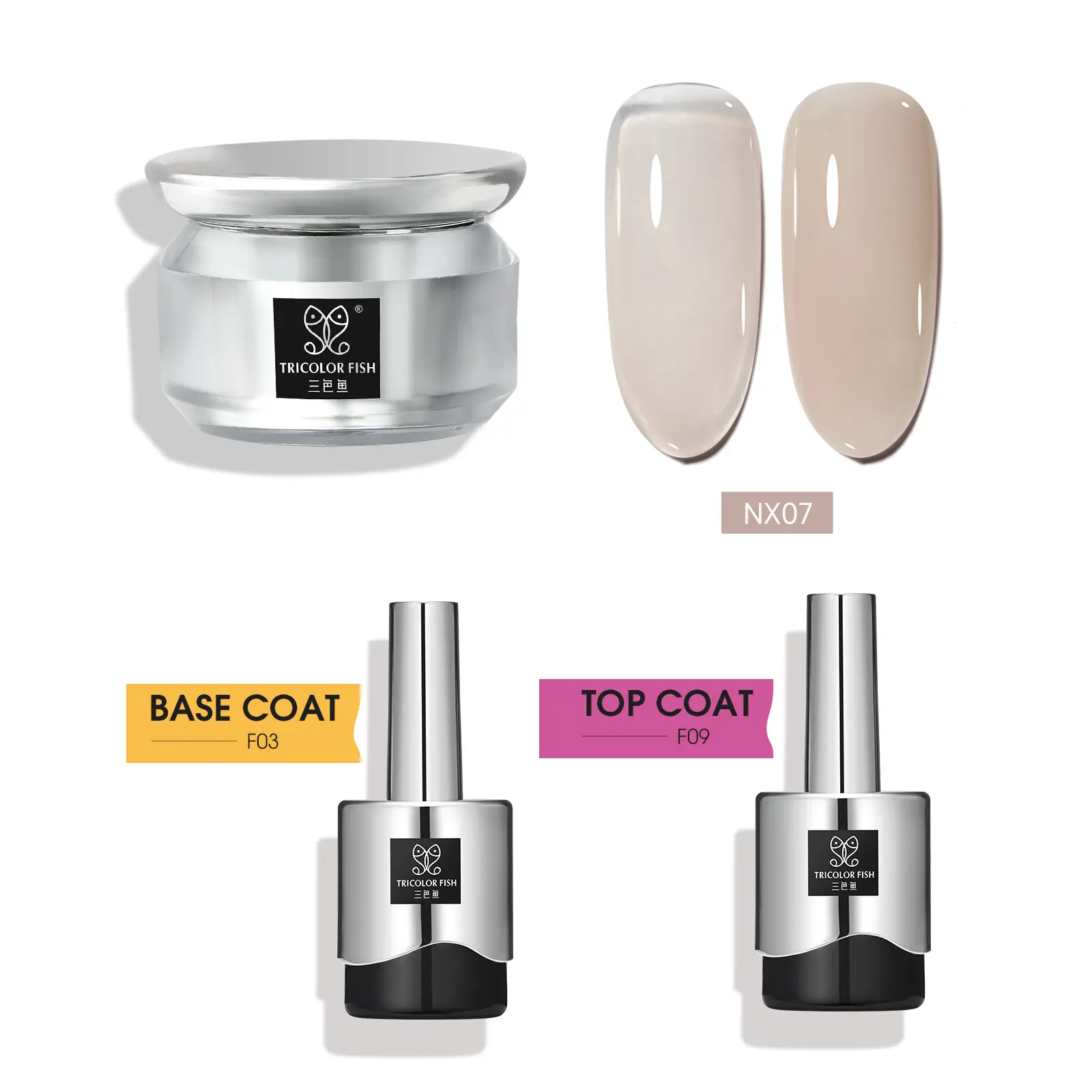NX07 +Base Gel+Top Gel