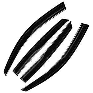 For 2018-2022 Honda Accord Window Visors Wind Deflectors Sun Rain Guards Vent JDM Mugen Style