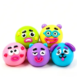 NEW Squishy - Funny Dog Face Swap Squishy Soft Moldable Cute Slow Rise Relaxing Sensory Fidget Relief Anxiety Stress Fun Desk Accessory for Adults