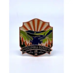 Columbia Gorge Enamel Magnet Decor