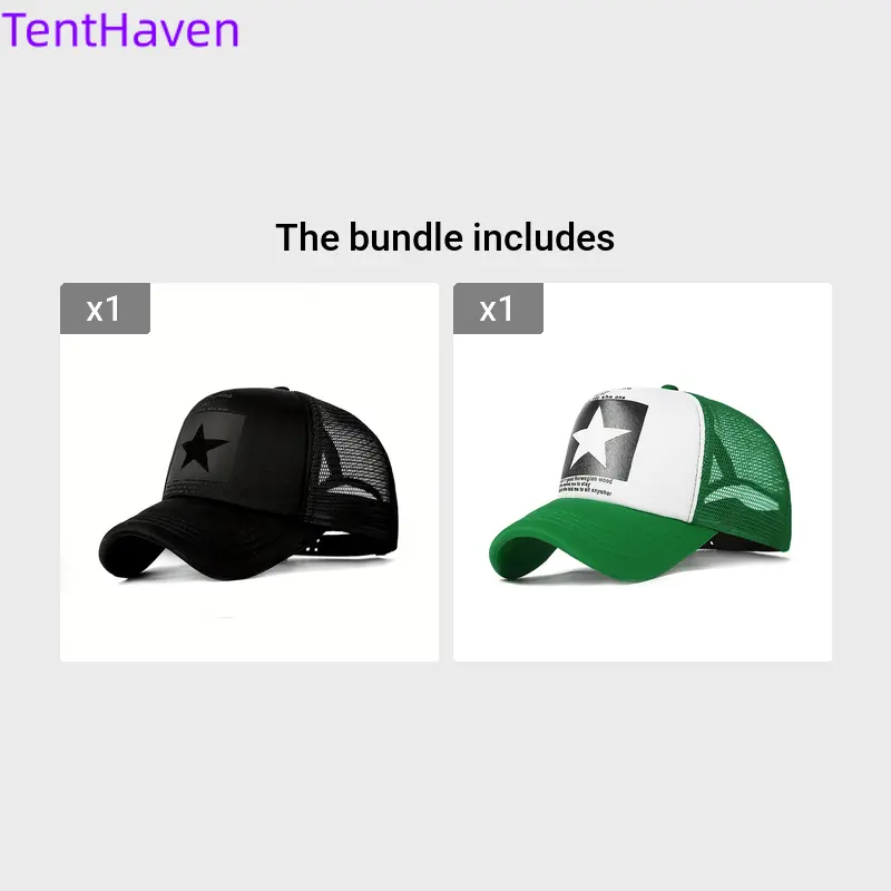 Men's Black Mesh Baseball Cap with Star Logo - Breathable Six-Panel Design, Adjustable Fit, Casual Sporty Style for Outdoor Activities, Baseball Cap, Summer Headwear, Stylish Headgear, Durable Headwear, Mesh Fabric Cap, Streetwear Lovers Men's Black Mesh Baseball Cap with Star Logo - Breathable Six-Panel Design, Adjustable Fit, Casual Sporty Style for Outdoor Activities, Baseball Cap, Summer Headwear, Stylish Headgear, Durable Headwear, Mesh Fabric Cap, Streetwear Lovers
