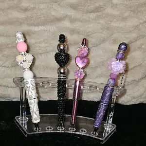 Beautiful heart and rhinestone designed pens. Each pen is $10.00. Please select which style and color you'd like when you order.