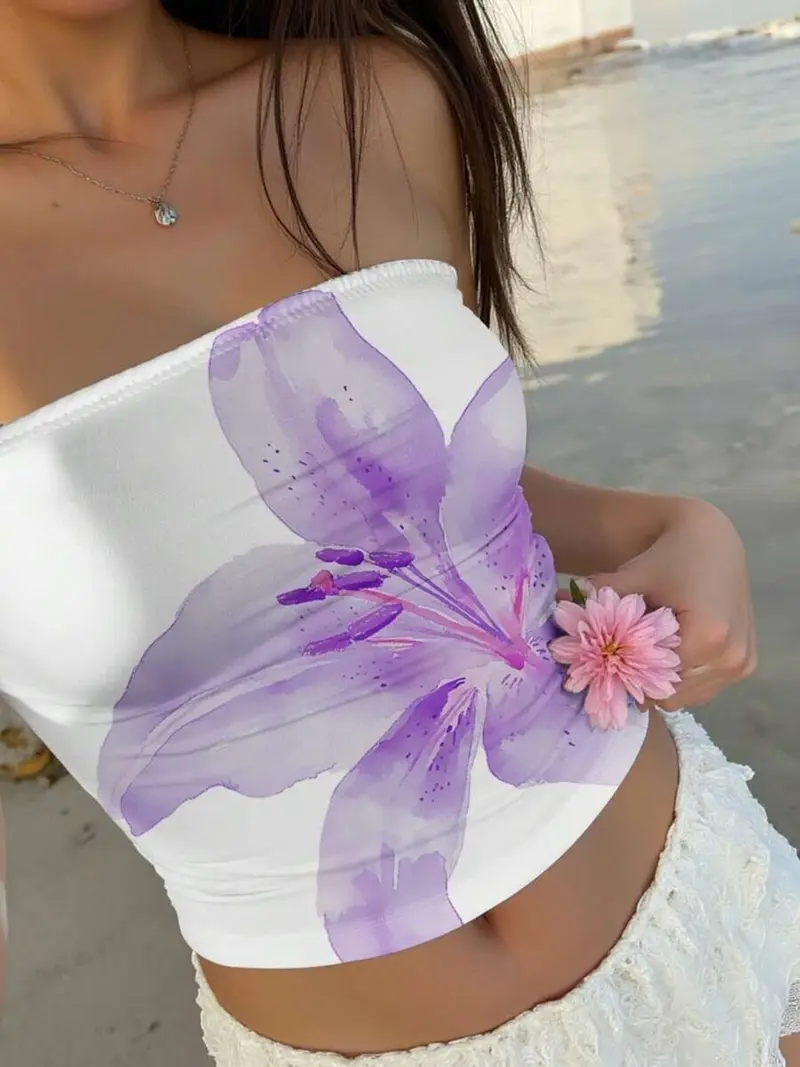 lily flower top - TikTok Shop