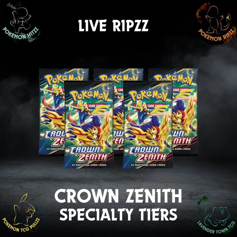 crown zenith booster box tcgplayer Pokémon TCG: Crown Zenith Loose Booster Box: 36 Loose Packs main image 0
